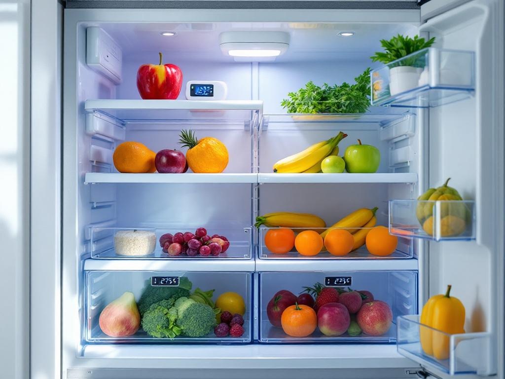 Frigorífico y Diferencias de Temperatura en Estantes