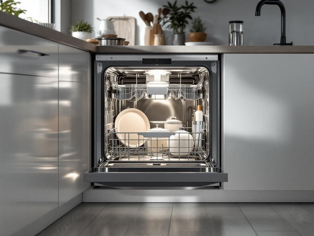 Solución técnica para dosificador de abrillantador en lavavajillas