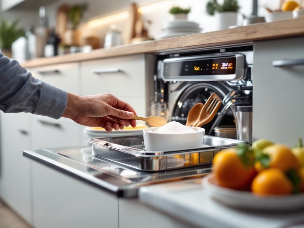 Causas del alto consumo de sal en lavavajillas